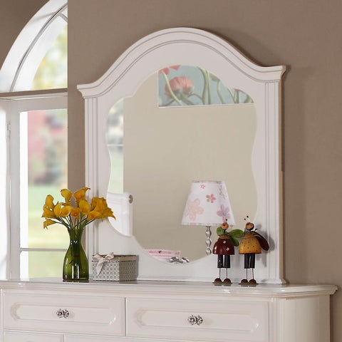 Homelegance Hayley Arched Kids' Mirror in White