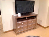 Homelegance Hedy TV Chest In Graphite Grey