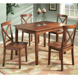 Homelegance Henley 3 Piece Dining Room Set w/ X-Back Chairs