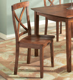 Homelegance Henley 5 Piece Dining Room Set w/ X-Back Chairs