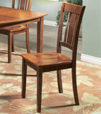 Homelegance Henley 7 Piece Dining Room Set w/ Slat Back Chairs