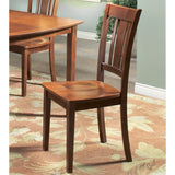 Homelegance Henley 7 Piece Dining Room Set w/ Slat Back Chairs