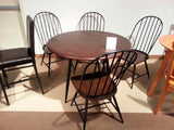Homelegance Hesperia Side Chair In Dark Brown Oak-Veneer
