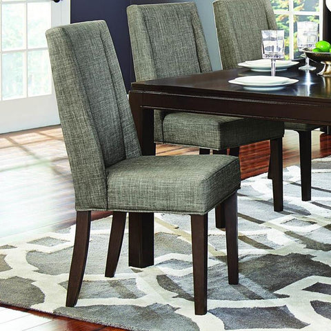 Homelegance Kavanaugh Rectangular Dining Table in Grey Fabric