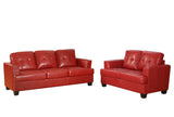 Homelegance Keaton Sofa in Red Leather