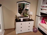 Homelegance Lark Dresser In White