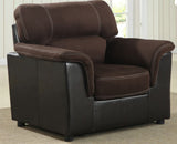 Homelegance Lombard 2 Piece Living Room Set w/ Chair