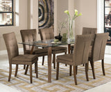 Homelegance Maitland Upholstered Side Chair in Beige Fabric