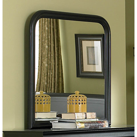 Homelegance Marianne Arched Mirror in Black