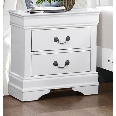 Homelegance Mayville Night Stand In White