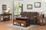 Homelegance McMillen Rectangular 2 Drawer Sofa Table w/ Slate Inlay