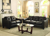 Homelegance Memphis Loveseat in Chocolate Leather