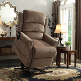 Homelegance Milford Power Lift Chair in Chenille Fabric
