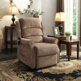 Homelegance Milford Power Lift Chair in Chenille Fabric