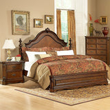Homelegance Montrose Poster Bed in Brown Cherry