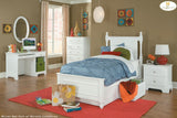 Homelegance Morelle Captain's Bed w/ 3 Drawer Toy Box in White