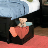 Homelegance Morelle Captain's Bed w/ Toy Box in Black
