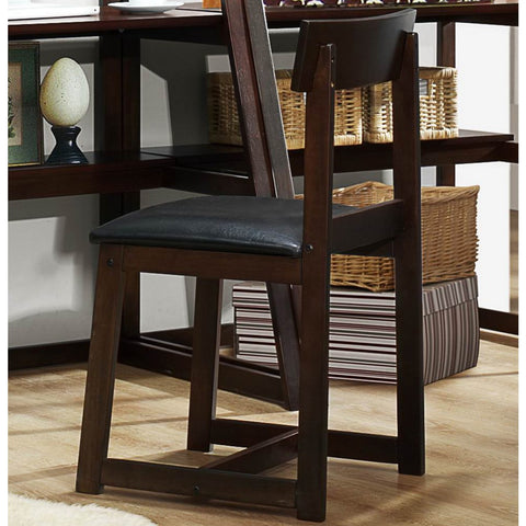 Homelegance Olson Chair in Dark Chocolate