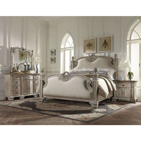 Homelegance Orleans II Bed In White Wash