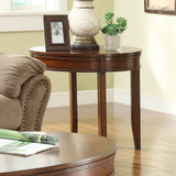 Homelegance Parrish Oval End Table in Cherry