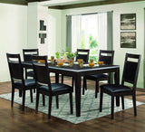 Homelegance Pasco Rectangular Dining Table in Dark Brown