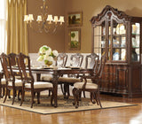 Homelegance Perry Hall Side Chair in Rich Brown