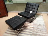 Homelegance Pesaro Chair With Metal Frame In Black P/U