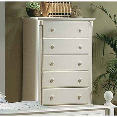 Homelegance Pottery 36 Inch Chest in White