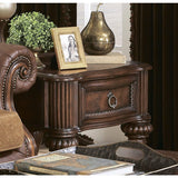 Homelegance Prenzo 26 Inch End Table w/ Drawers in Brown