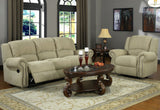 Homelegance Quinn Swivel Rocking Reclining Chair in Olive Chenille