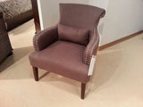 Homelegance Reedley Accent Chair In Chocolate