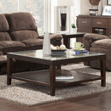 Homelegance Reilly 5 Piece Reclining Living Room Set in Chocolate Microfiber