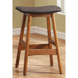 Homelegance Ride Counter Height Stool w/ Brown Seat