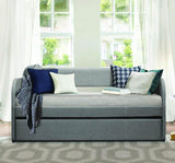 Homelegance Roland Daybed w/Trundle in Grey
