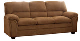 Homelegance Talon Three Piece Sofa Set In Brown Chenille