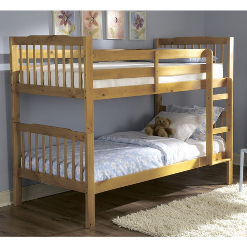 Homelegance Todd Twin Bunk Bed in Pine