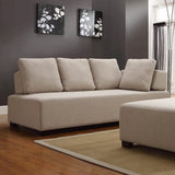 Homelegance Transformation 2 Piece Sectional in Neutral Linen