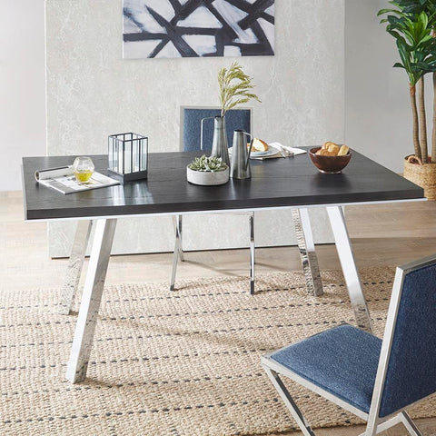 INK+IVY Obsidian Dining Table