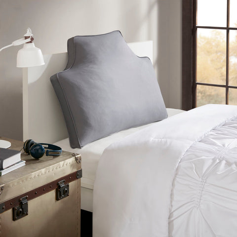 Intelligent Design Oversized Headboard 100% Cotton Canvas Pillow