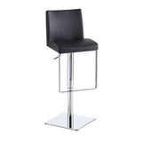 J&M Furniture C171-3 Black Swivel Barstool