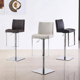 J&M Furniture C171-3 Brown Swivel Barstool