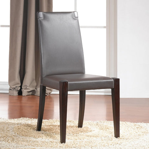 J&M Furniture Colibri Dining Chair in Dark Oak
