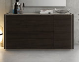 J&M Furniture Faro Dresser w/ Mirror in Wenge