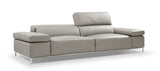 J&M Furniture I800 Sofa in Light Grey