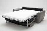 J&M Furniture Jasper Sofa Bed in Grey Leather