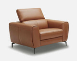 J&M Furniture Lorenzo Chair in Caramel