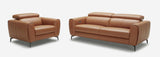 J&M Furniture Lorenzo Chair in Caramel