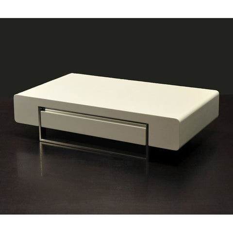 J&M Furniture Modern Coffee Table 902A in White