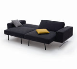 J&M Premium Sofa Bed K56 In Grey Fabric