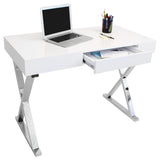 Lumisource Luster Desk In White